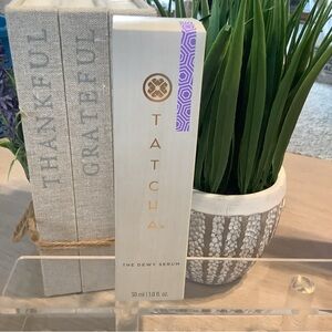 Tatcha Dewy Serum in Elegant Cream and Purple